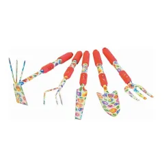 Набор садовый FEONA 5 предметов (совок, корнеудалитель, вилка, рыхлитель, мотыжка) (54939)