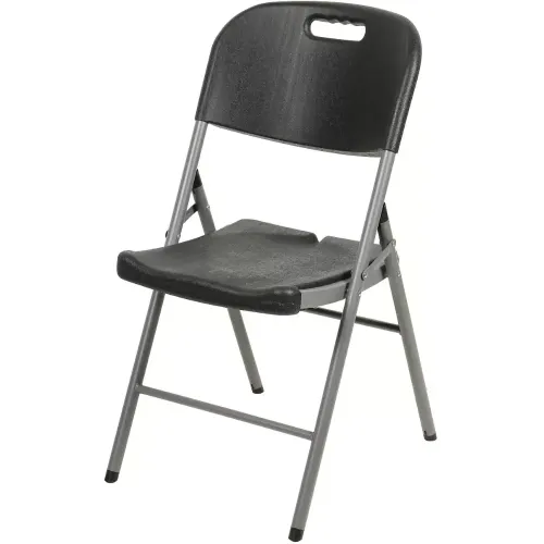 Стул Green Days складной 49х45х78см, металл/пластик HQ-M52-glide-black (510651)
