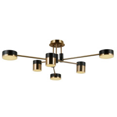 Светильник ЭкономСвет G61420/6BRS+MBK MBK+BRS(36W 3000K)