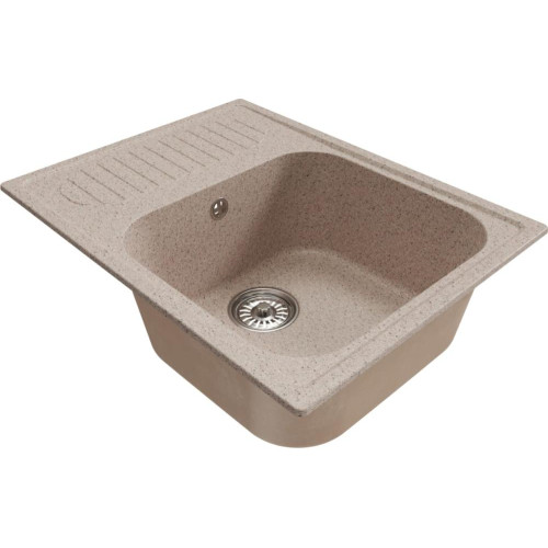 Мойка комп. MIXLINE ML-GM18 490х640x190мм, песочная, сифон