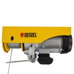 Тельфер электрический DENZEL TF-1200 (1.2т, 1800 Вт, высота 12 м, 8 м/мин) (52018)