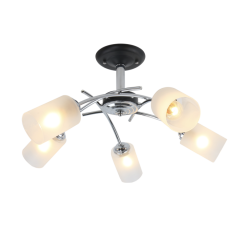 Светильник ASD/InHome AURA NEST-5E27-CH 5хЕ27 хром/матовый(964744)