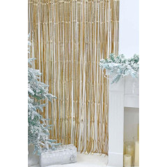 Мишура-дождик СНОУ БУМ (377-566) занавеска из дождика, 200х100 см, ПВХ перламутр