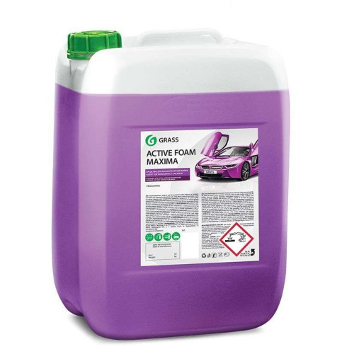 Автошампунь GRASS Active Foam Gel+ 6кг (1056903)