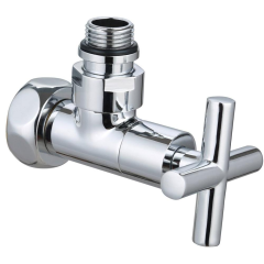 Вентиль запорный для П/С GAPPO угловой ф 1/2