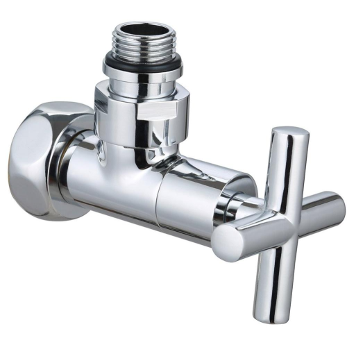 Вентиль запорный для П/С GAPPO угловой ф 1/2