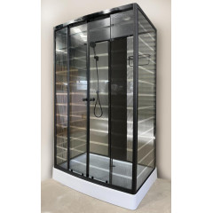 Душевая кабина ДАНА 116х80х213см низ. поддон, 47 (4кор.)