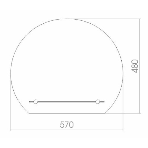 Зеркало MIXLINE 