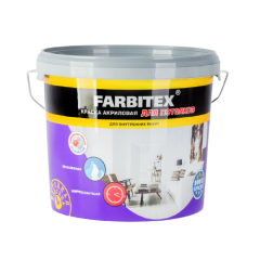 Краска в/д FARBITEX акрил. для Потолков 6кг