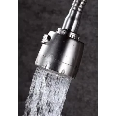 Смеситель для кухни SOLONE EZA4-A090, нерж. сталь, ф 35
