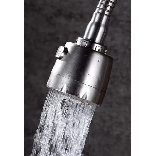 Смеситель для кухни SOLONE EZA4-A090, нерж. сталь, ф 35