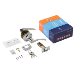 Защелка ISP ЗВ2-01-Э (хром) ключ/фикс. Нора-М (3099)