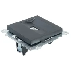 Розетка PC Катрин черный GLS00-7107-05