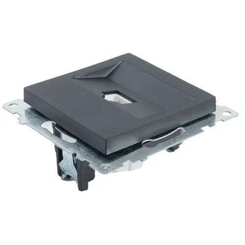 Розетка PC Катрин черный GLS00-7107-05