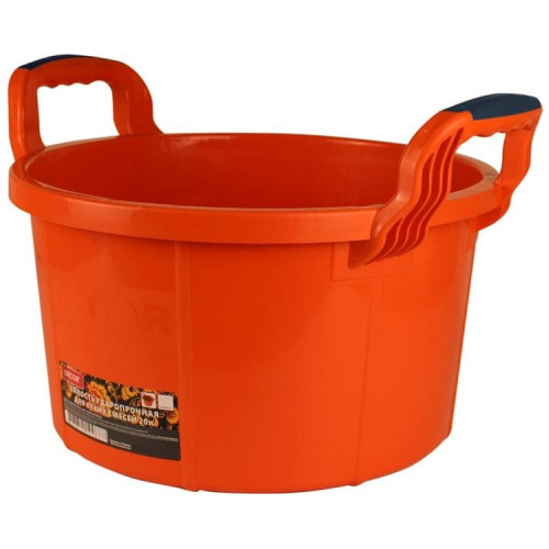 Ведро пластик DECOR УДАРОПРОЧНОЕ с ручками 30 л (670-1130)