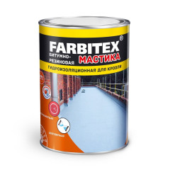 Мастика битумно-резиновая (4 кг) FARBITEX