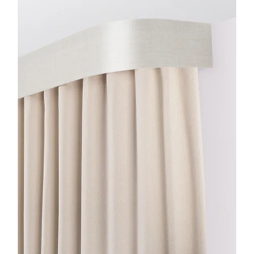 Карниз Ле-Гранд Монолит 7см 2,4м (2ряд) Бежевый лен с поворотами (5)
