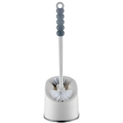 Ёрш для туалета напольный ZERIX LR916 серый ТВ-008