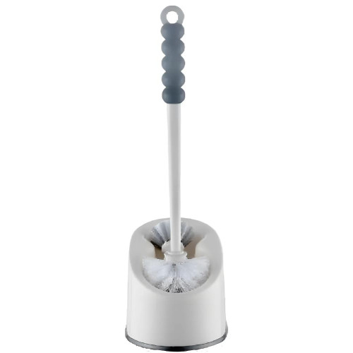 Ёрш для туалета напольный ZERIX LR916 серый ТВ-008