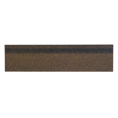 Черепица гибкая ТЕХНОНИКОЛЬ коньково-карнизный элемент (Коричневый микс) 5м2 (4K4E21-0534RUS)