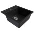 Мойка комп. MIXLINE ML-GM28 450х500x190мм, черная (308), сифон
