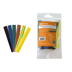 Набор термоусадочных трубок TDM ТУТнг 8/4 (7 цветов по 3шт 100мм) SQ0518-0504 (211903)