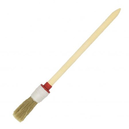 Кисть BARTEX круглая Евро №20 (65мм) деревянная ручка (134186)