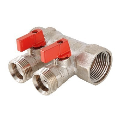 Коллектор с отсекающими кранами VT ф 1