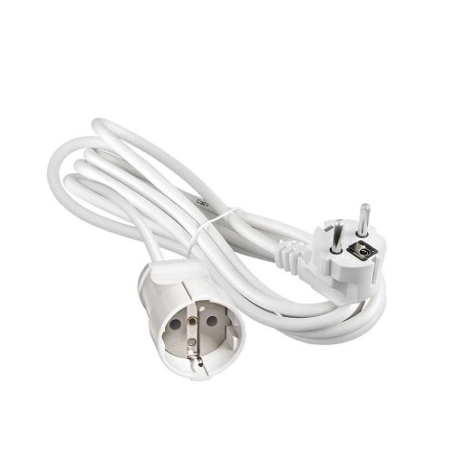 Удлинитель 1-мест. 3м 2P+Е бел. 13А (ПВС 3х1) UNIVersal (267443)