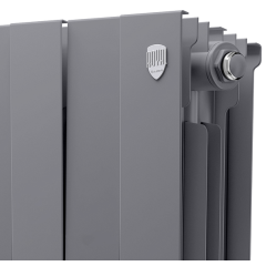 Радиатор биметаллический ROYAL THERMO PianoForte 500/100 6 сек. Silver Satin