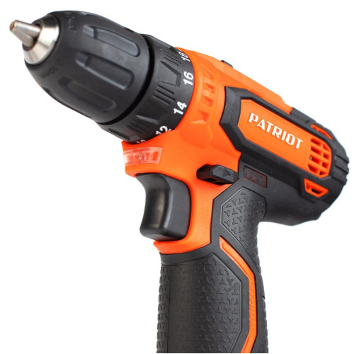 Шуруповерт PATRIOT BR 119Li, 12В, 2Ач, две батареи (*15)