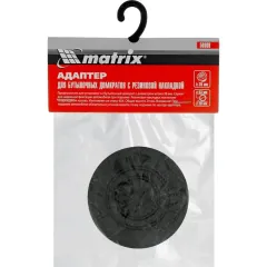 Адаптер для бутылочных домкратов MATRIX с резиновой накладкой (диаметр штока 28мм) (50908)