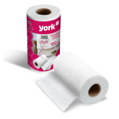 Салфетки YORK универсальные рулон 100шт 22,5*25см (216129)