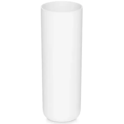 Ваза для цветов 255мм белая М8527 (262960)