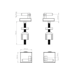 Комплект крепежа к сиденью AV Engineering Shell