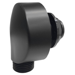 Переходник для лейки душевой кабины чёрный ДАНА