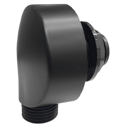 Переходник для лейки душевой кабины чёрный ДАНА