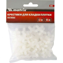 Крестики для плитки MATRIX 5,0мм 100шт (88093)