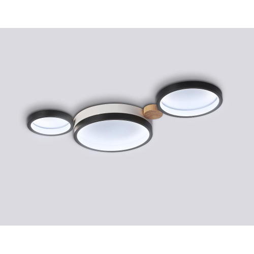 Светильник AMBRELLA FL4814/3 BK/WH 45W 3000K-6400K черный/белый