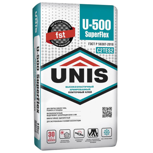 Клей UNIS U-500 SuperFlex 15 кг