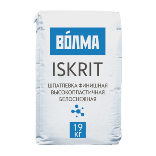 Шпатлёвка ВОЛМА Iskrit полимерн 19 кг (60 шт)