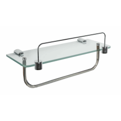 Полочка регулируемая с держателем полотенца для душевой кабины ДАНА