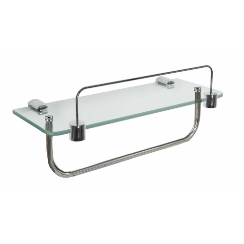 Полочка регулируемая с держателем полотенца для душевой кабины ДАНА