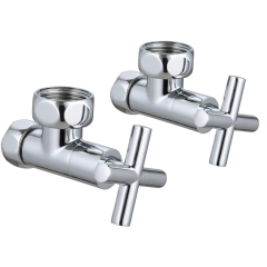 Вентиль запорный для П/С GAPPO угловой ф 1/2