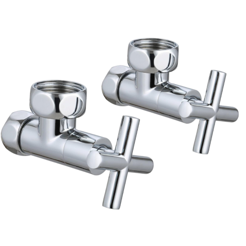 Вентиль запорный для П/С GAPPO угловой ф 1/2