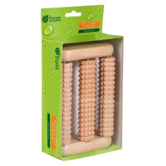 Массажёр деревянный для ног 14*9*4см 