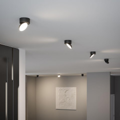 Светильник накладной ES 25053/LED черный