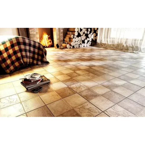 Плитка керамогранит 330*330 Бавария Объемный штамп коричневый арт.726162 за м2 в уп. 1.307 м2 (12шт.)