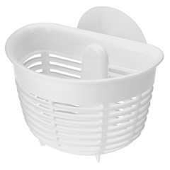 Держатель подвесной на присосках ECONOVA белый, 10х8,4х7,1 см, Helper 433227116