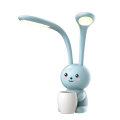Лампа настольная Uniel Заяц ULM-D160 синий